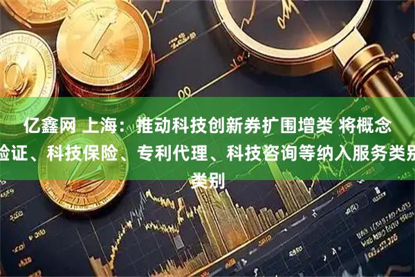 亿鑫网 上海：推动科技创新券扩围增类 将概念验证、科技保险、专利代理、科技咨询等纳入服务类别