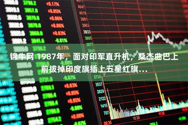 锦牛网 1987年，面对印军直升机，桑杰曲巴上前拔掉印度旗插上五星红旗…